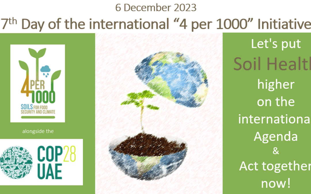7th Day of the international “4 per 1000” Initiative